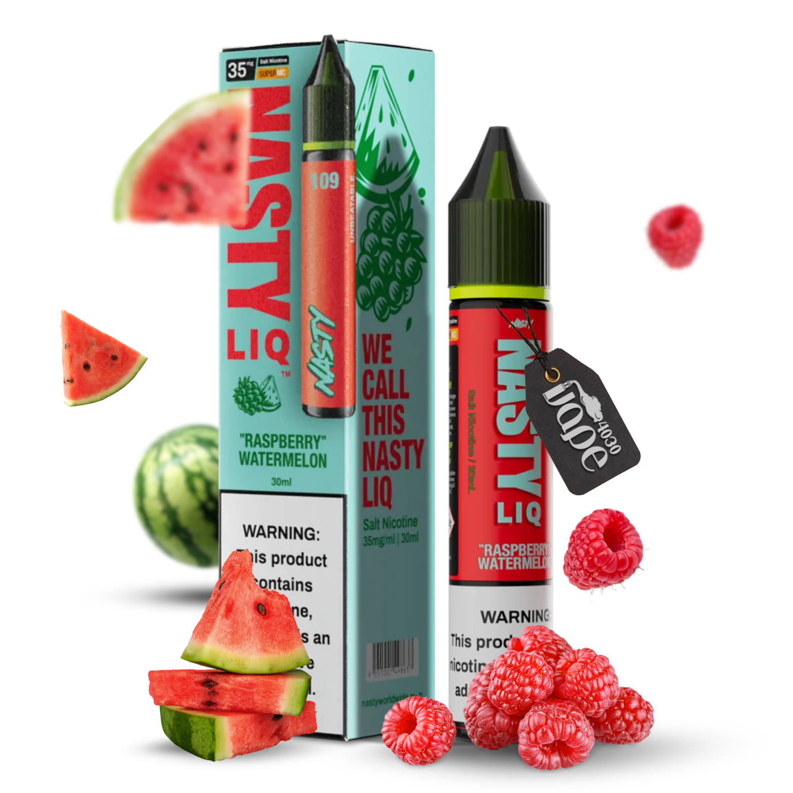 10 سالت نستی تمشک و هندوانه و یخ