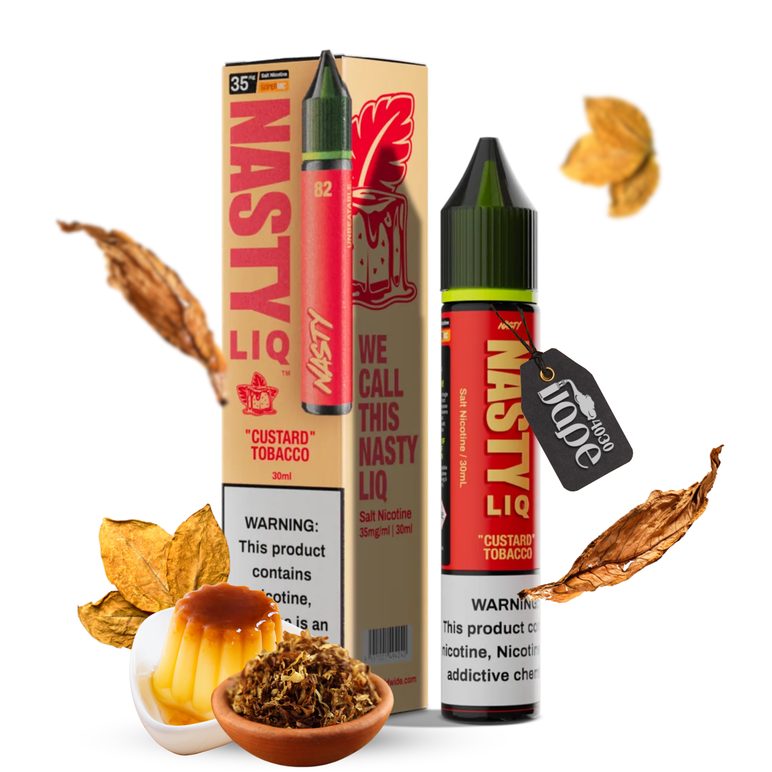 12 سالت نستی تنباکو و کاستارد